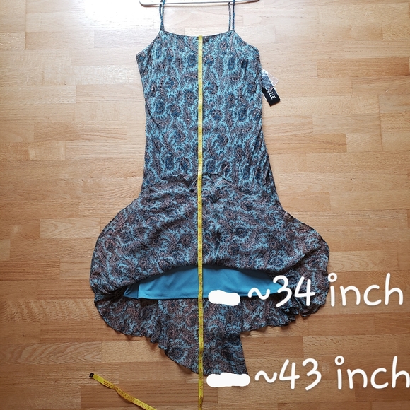 NWT Eva Blue (Macy's) Dress - Picture 10 of 10